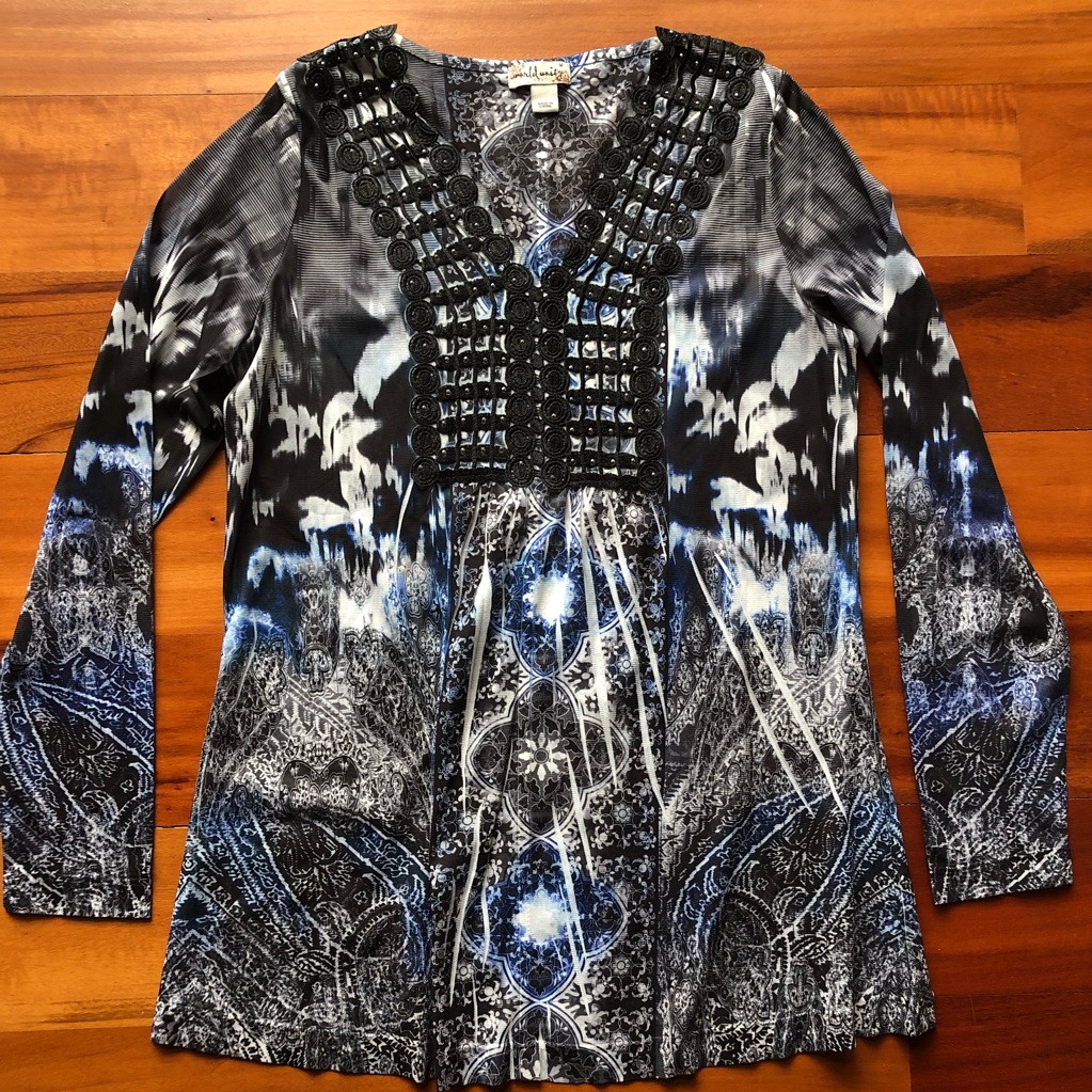 World Unity Boho Pattern Top